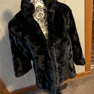 Merona Black Teddy Jacket